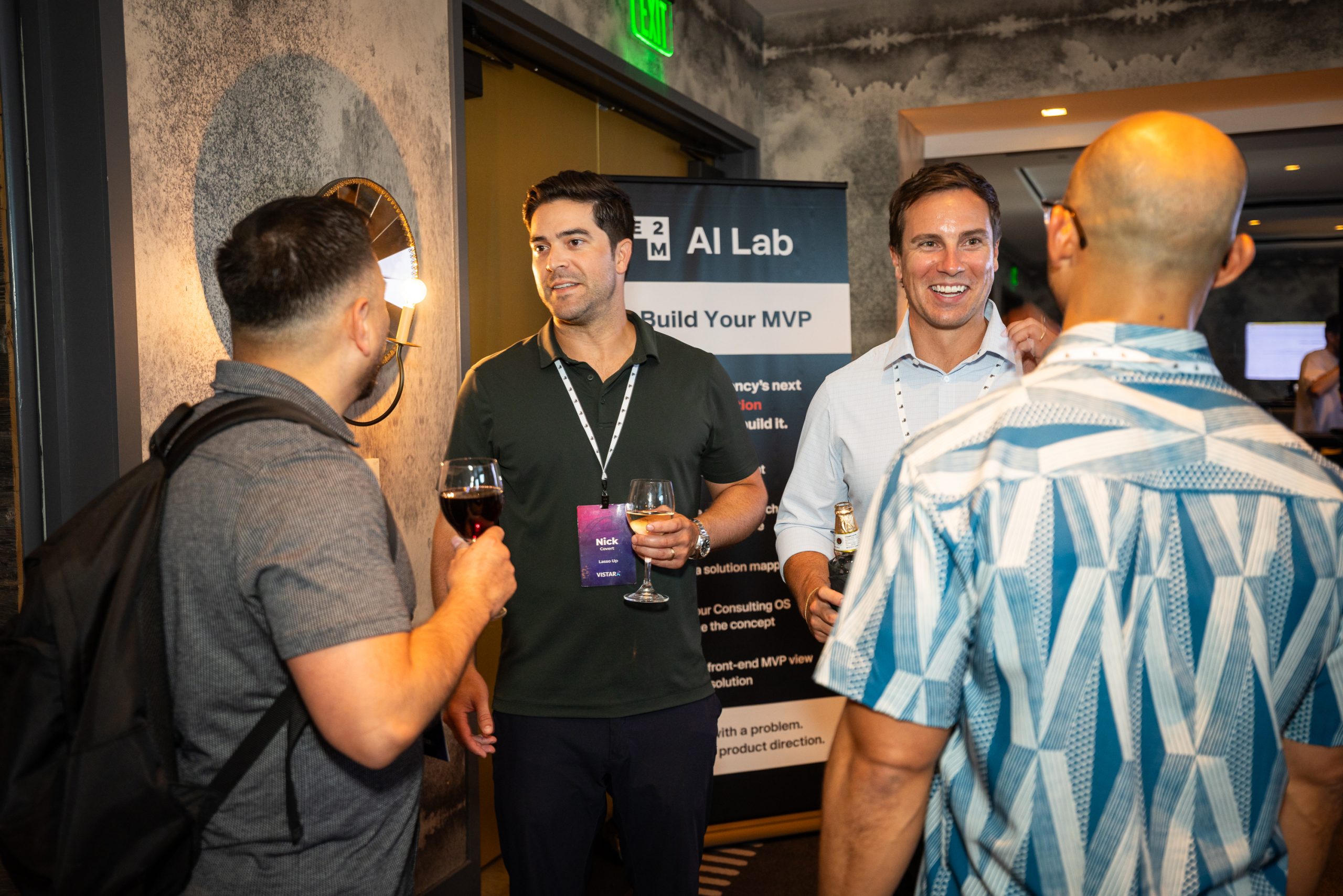 Vistara AI speakers sharing practical insights with agency leaders